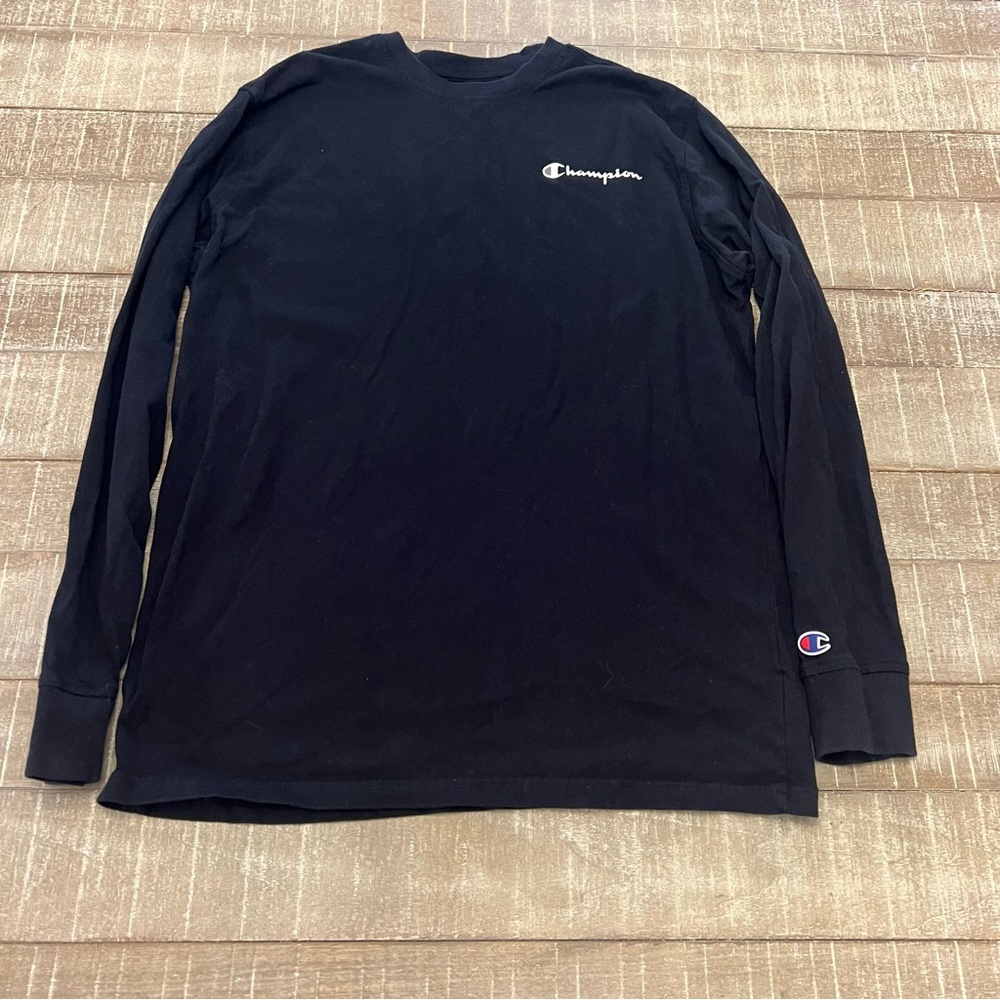 Champion Black Long Sleeve Shirt